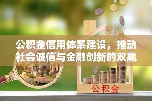 习水公积金信用体系建设，推动社会诚信与金融创新的双赢之道
