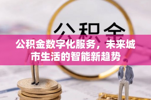 习水公积金数字化服务，未来城市生活的智能新趋势