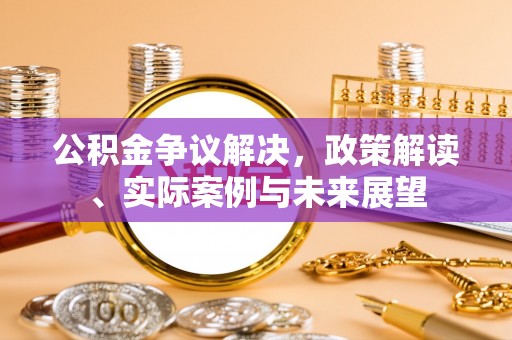 习水公积金争议解决，政策解读、实际案例与未来展望